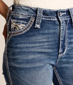 Bottoms | Rock Revival Larose High Rise Boot Stretch Jean Larose UB201