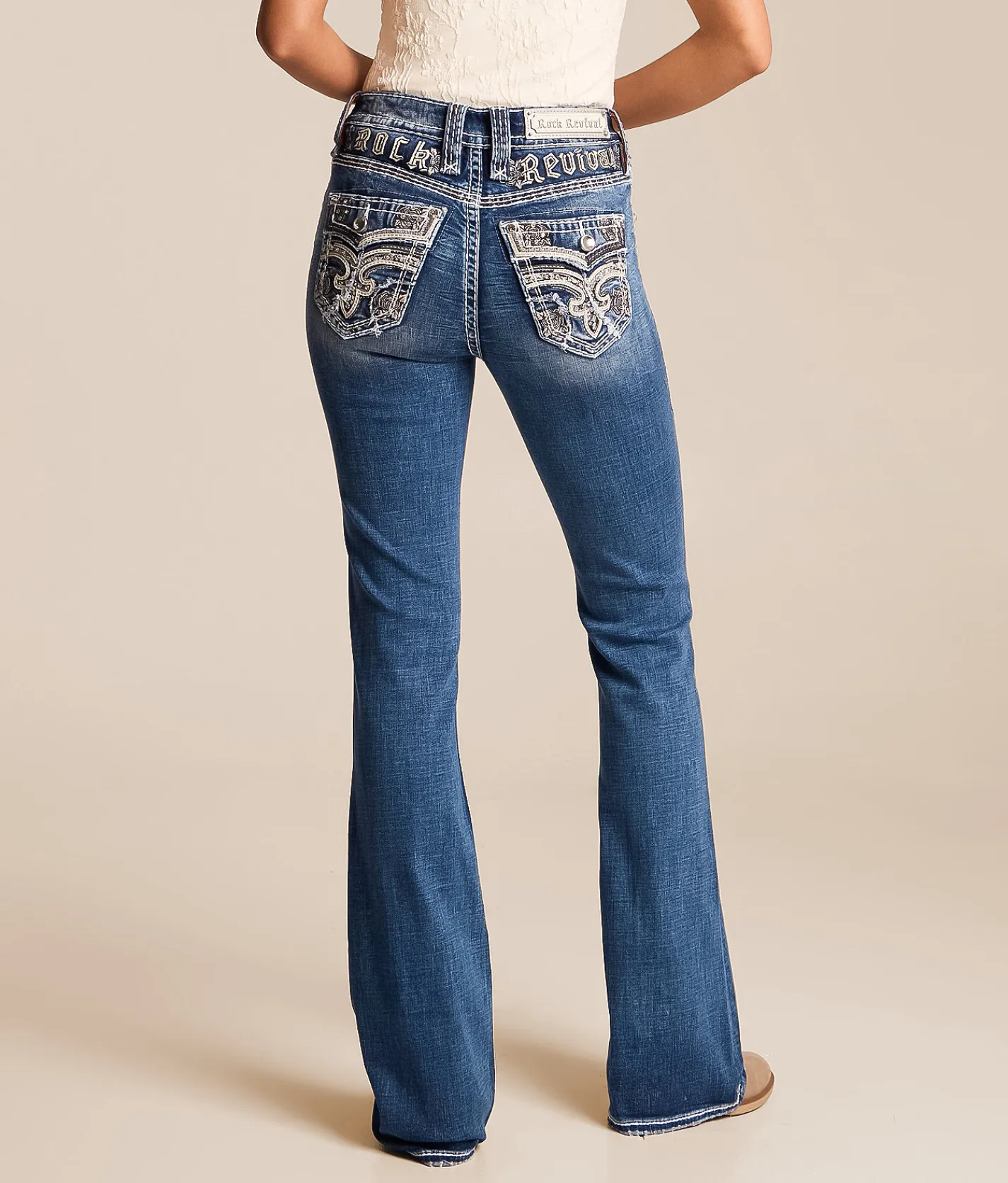 Rock Revival Larose High Rise Boot Stretch Jean Larose UB201 Sale
