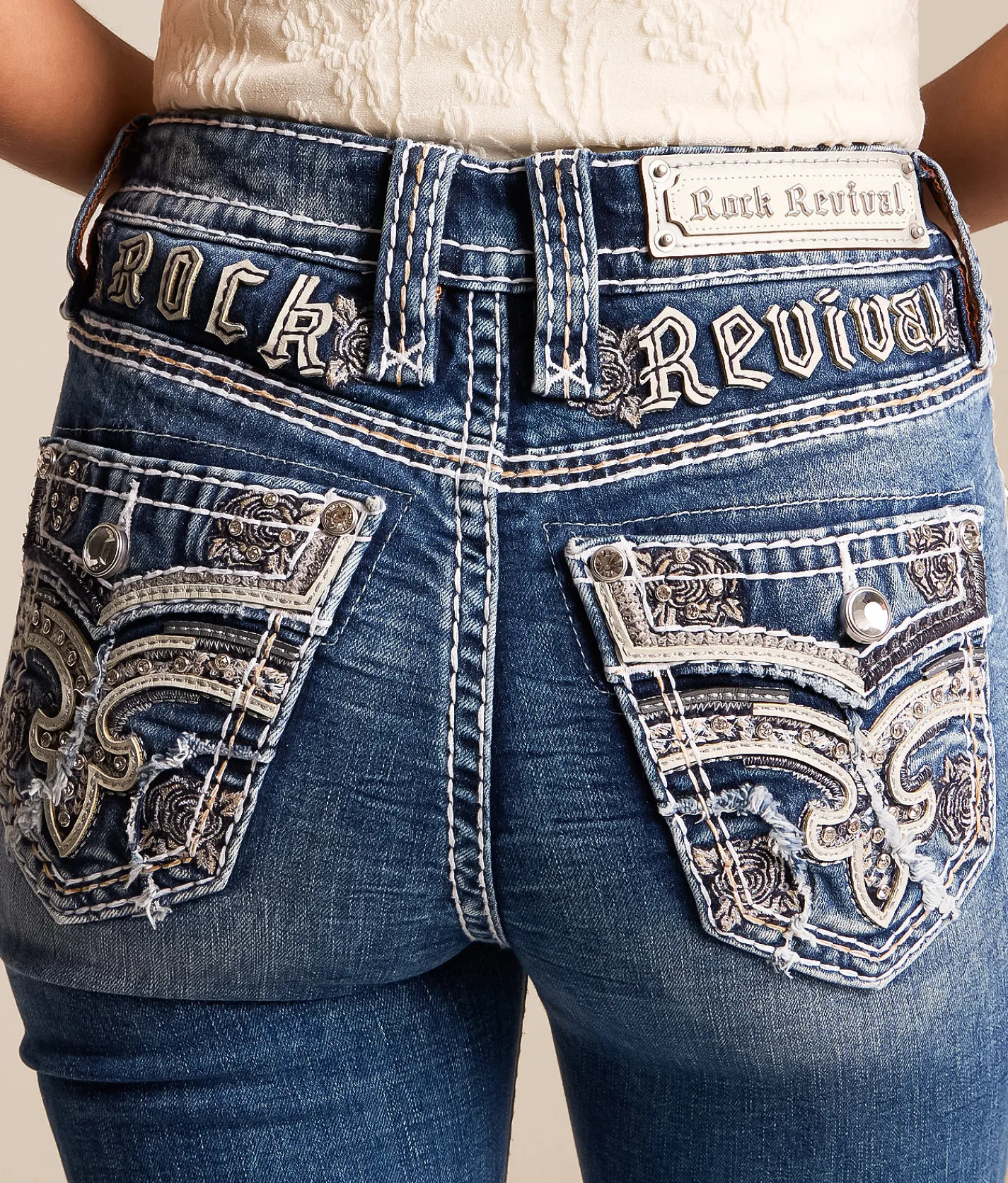 Rock Revival Larose High Rise Boot Stretch Jean Larose UB201 Sale