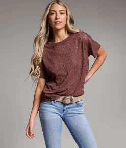 BKE Laser-Cut Top Plum Outlet
