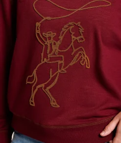 Tops | Ariat Lasso Pullover Cabernet