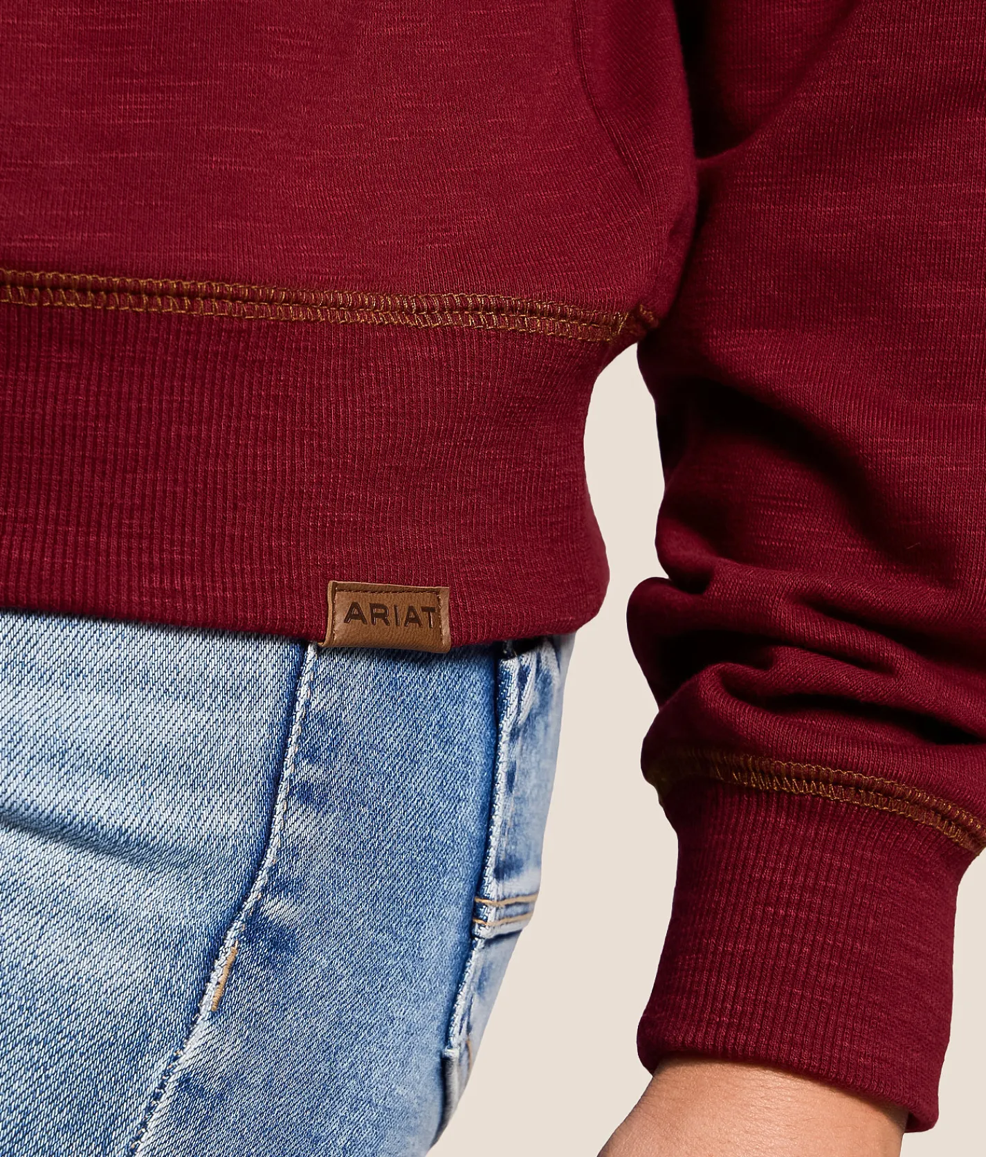 Tops | Ariat Lasso Pullover Cabernet
