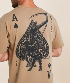 Tops|Graphic T-Shirts | Sullen Last Gamble T-Shirt Fallen Rock