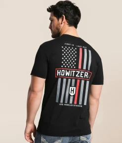 Graphic T-Shirts | Howitzer LA Strong T-Shirt Black