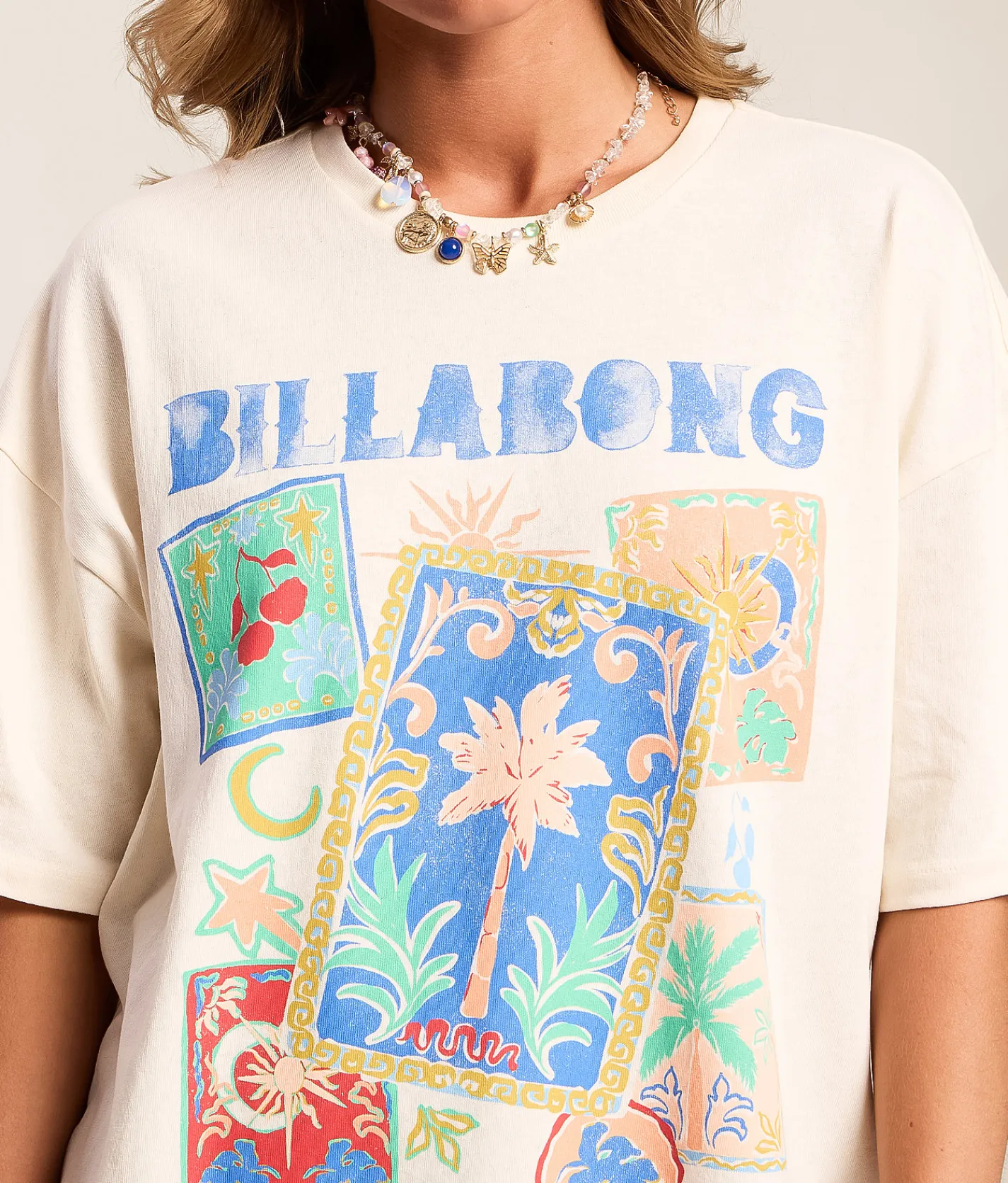 Billabong Last Sunset T-Shirt Whitecap New