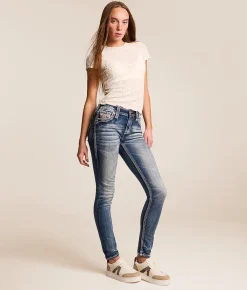 Rock Revival Lavinia Mid-Rise Skinny Stretch Jean Lavinia S200 Online