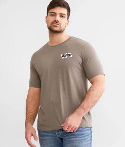 RVCA Layers Sport T-Shirt Mushroom Discount