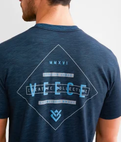 Veece Layers T-Shirt Cobalt Black Sale
