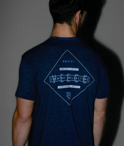 Veece Layers T-Shirt Cobalt Black Sale