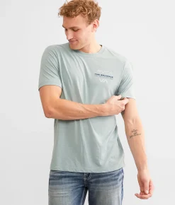 RVCA Layover Sport T-Shirt Scrub Heather New