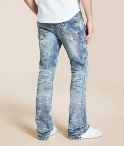 Jeans | Smoke Rise® Lazy Stacked Flare Stretch Jean Taylor Blue