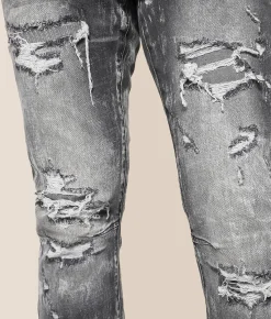 Bottoms|Jeans | Smoke Rise® Lazy Stacked Flare Stretch Jean Titan Grey