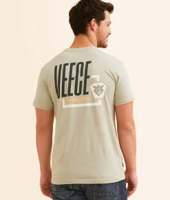 Graphic T-Shirts | Veece Leaning In T-Shirt Pistachio Heather