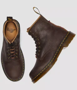Dr. Martens 1460 Leather Boot Dark Brown New