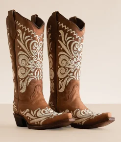 Shoes | Circle G by Corral Leather Western Boot LD Tan
