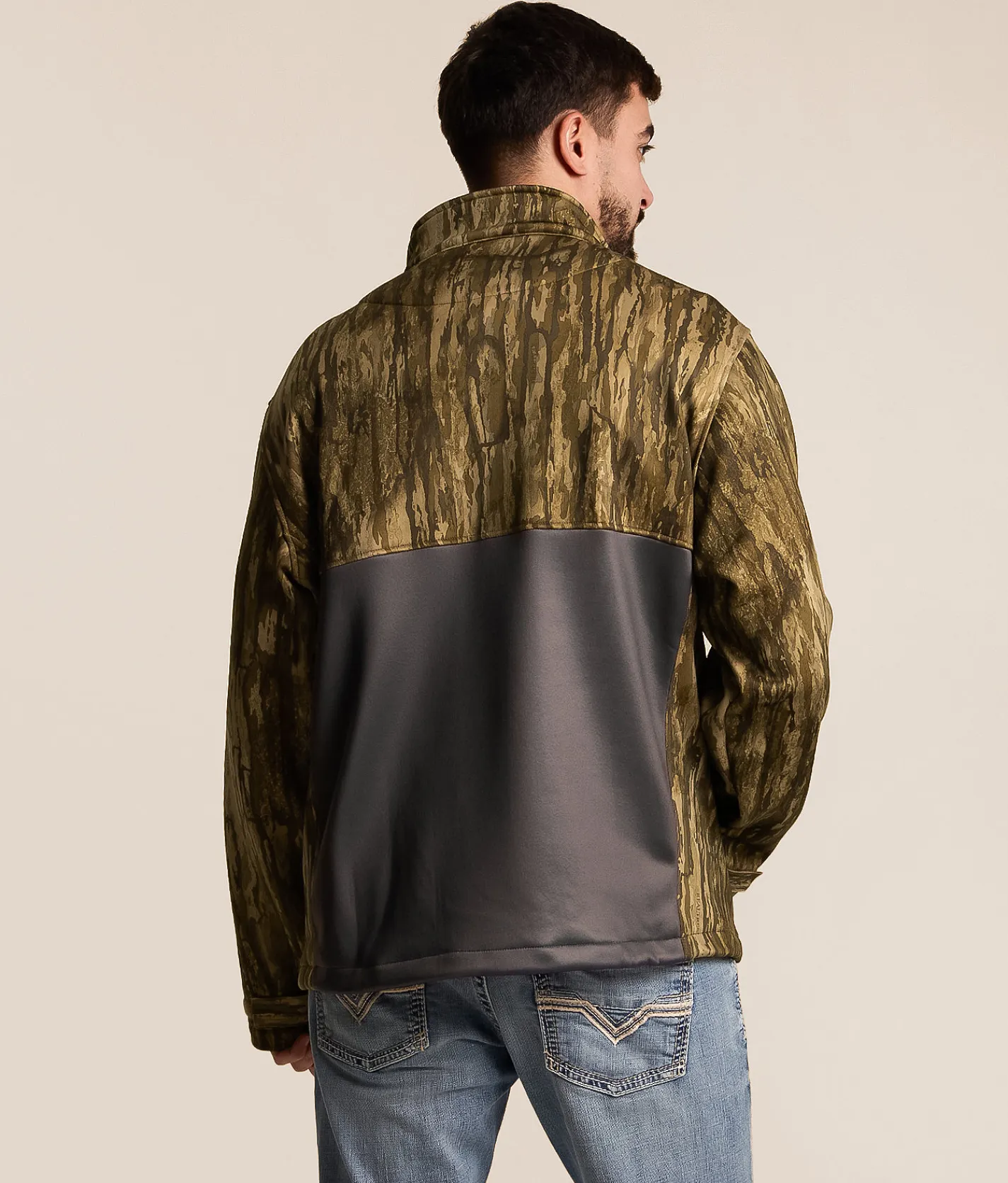 Fieldstone Legacy Realtree Quarter Zip Pullover Camo Outlet