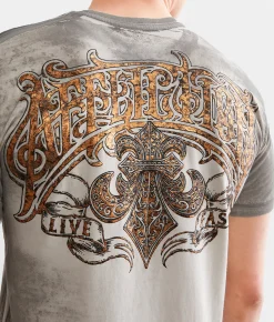 Graphic T-Shirts | Affliction Legacy T-Shirt Off White