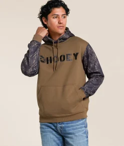 Hooey Legendary Hooded Sweatshirt Brown Sale