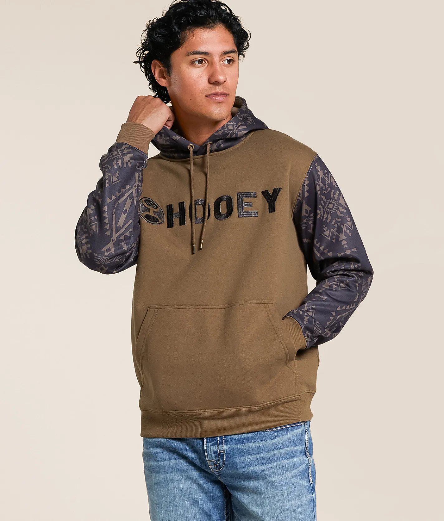 Hooey Legendary Hooded Sweatshirt Brown Sale