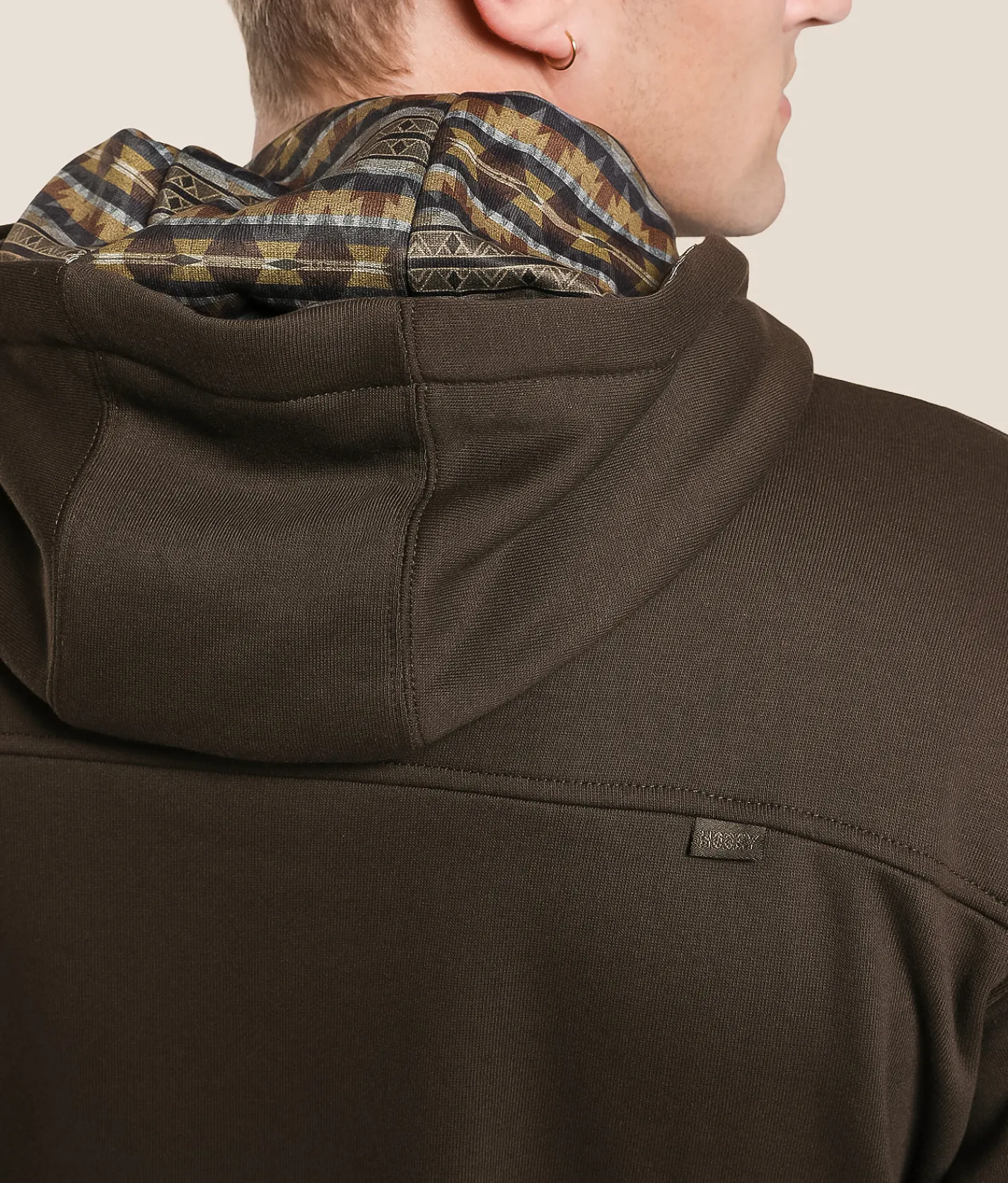 Tops | Hooey Legendary Hooded Sweatshirt Brown