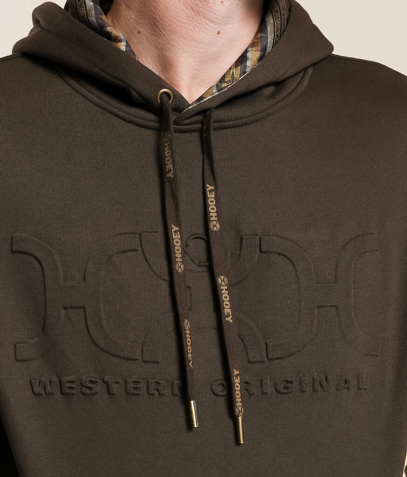 Tops | Hooey Legendary Hooded Sweatshirt Brown