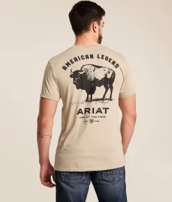 Tops|Graphic T-Shirts | Ariat Legend T-Shirt Brindle Heather