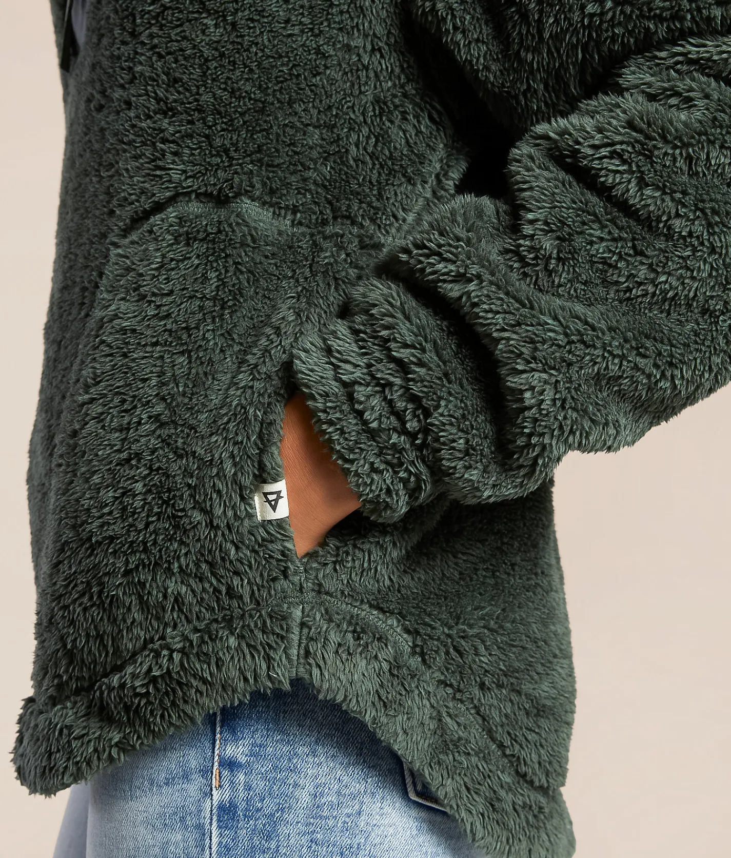 Tops | LIV Outdoor Leila Sherpa Fleece Insulated Pullover Laurel Wreath