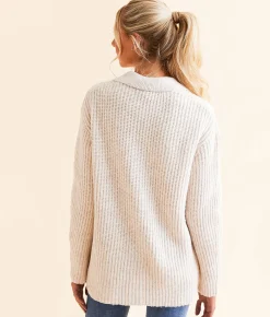 Tops | Z Supply Lennie Marled Cardigan Sweater Oatmeal Heather