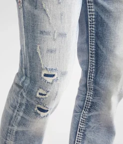 Rock Revival Lennon Slim Straight Stretch Jean Lennon SJ203 Discount