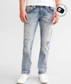 Rock Revival Lennon Slim Straight Stretch Jean Lennon SJ203 Discount
