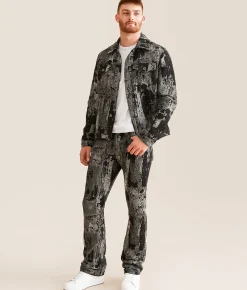 Sale Jeans|Bottoms | Cult of Individuality Lenny Boot Jean Digi Black
