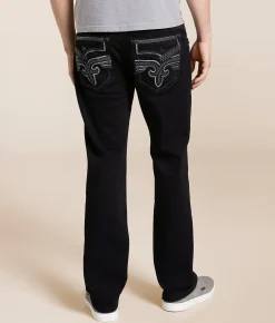 Bottoms | Rock Revival Leonel Straight Stretch Jean Leonel J201