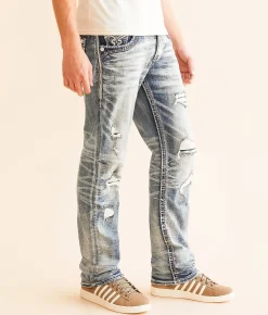 Rock Revival Leonel Straight Stretch Jean Leonel J200 Hot