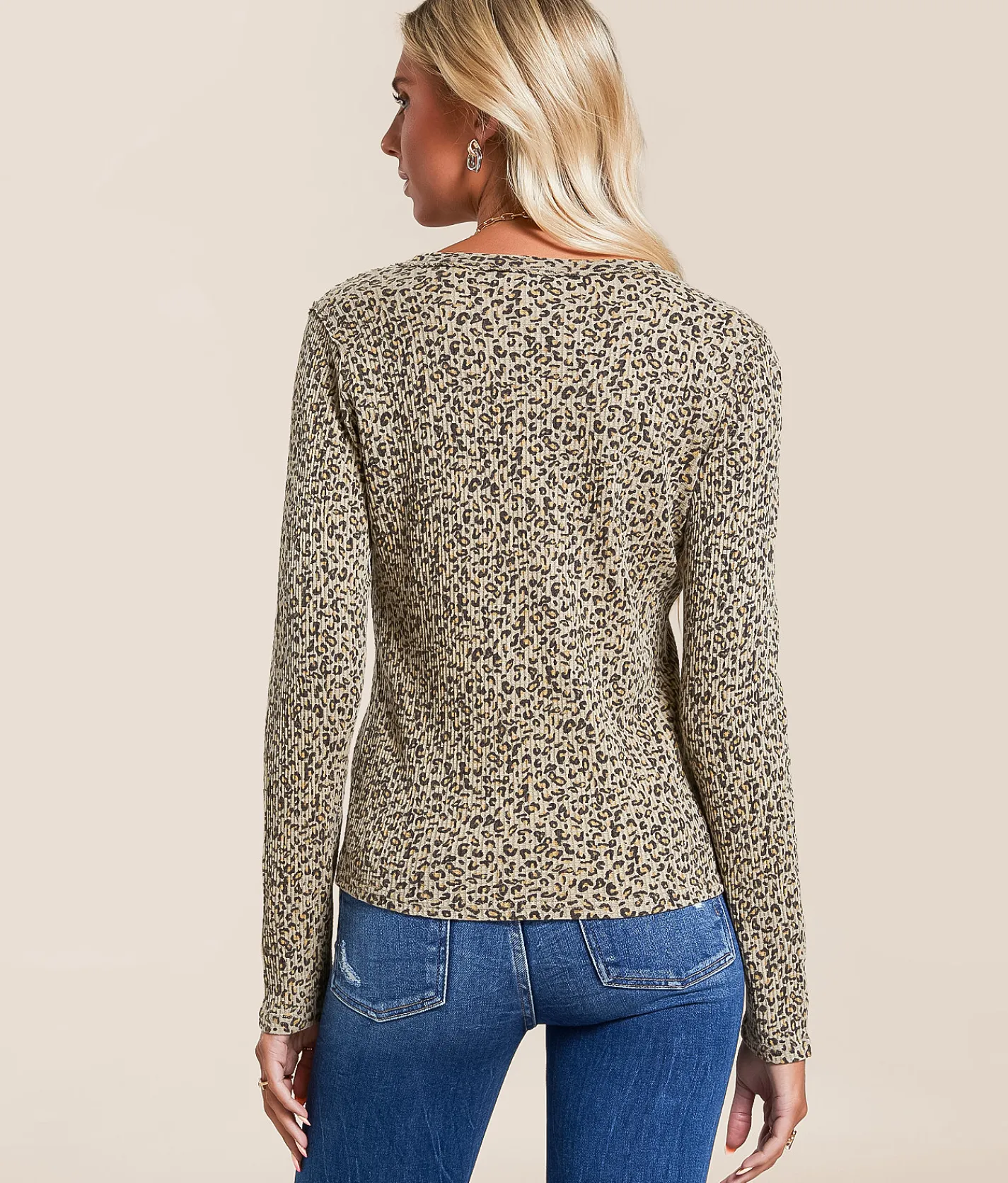 White Crow Leopard Print Thermal Suede Online