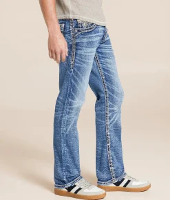 Rock Revival Lesath Straight Stretch Jean Lesath J202 Online