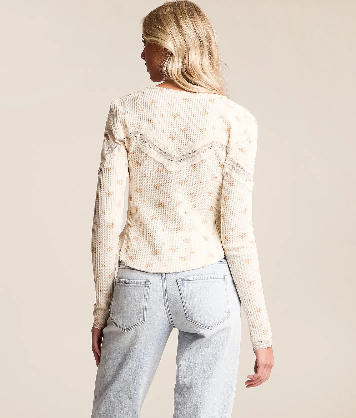 Tops | Free People Let's Party Cardi Top Pearl Blue Combo