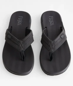 Flojos Levee Flip Grey Black Best