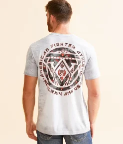 American Fighter Levelock T-Shirt White Multi Online
