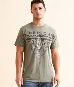 Graphic T-Shirts | American Fighter Levelock T-Shirt Mulled Basil