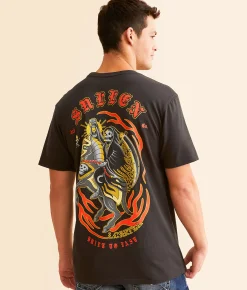 Graphic T-Shirts | Sullen Lewis Carter T-Shirt Vintage Black