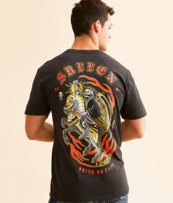 Graphic T-Shirts | Sullen Lewis Carter T-Shirt Vintage Black