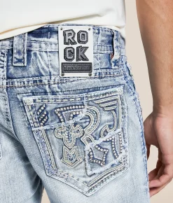 Rock Revival Lex Slim Boot Stretch Jean Lex SB202 Discount