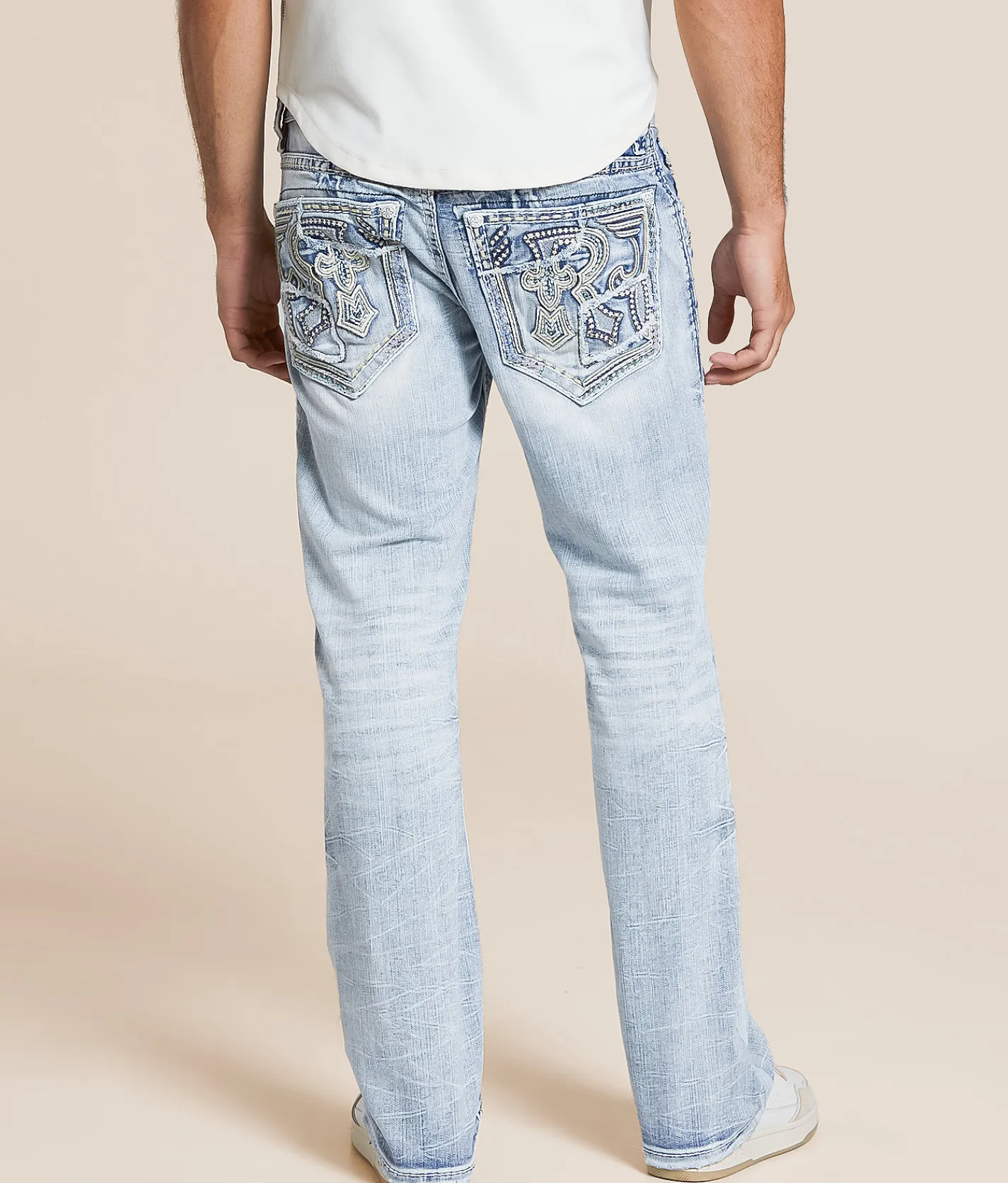 Rock Revival Lex Slim Boot Stretch Jean Lex SB202 Discount