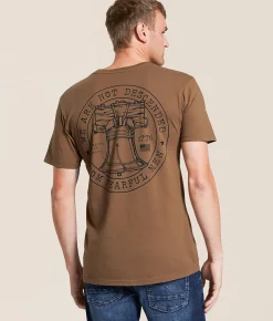 Howitzer Liberty Bell T-Shirt Teak Outlet