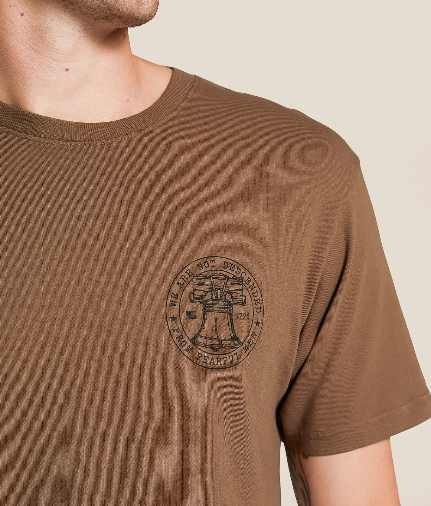 Howitzer Liberty Bell T-Shirt Teak Outlet
