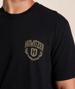 Tops|Graphic T-Shirts | Howitzer Liberty Or Death T-Shirt Black