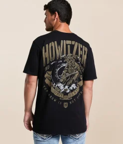 Tops|Graphic T-Shirts | Howitzer Liberty Or Death T-Shirt Black