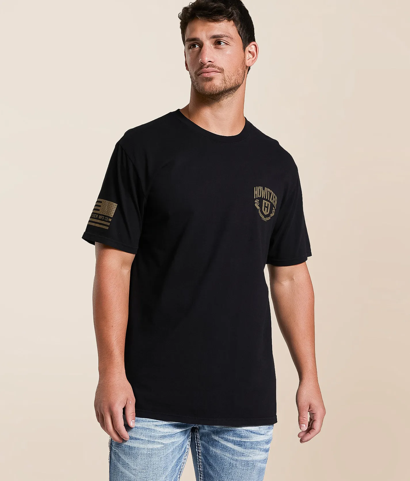 Tops|Graphic T-Shirts | Howitzer Liberty Or Death T-Shirt Black