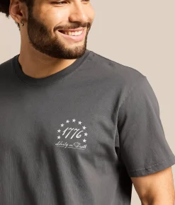Tops|Graphic T-Shirts | Howitzer Liberty T-Shirt Turbulence