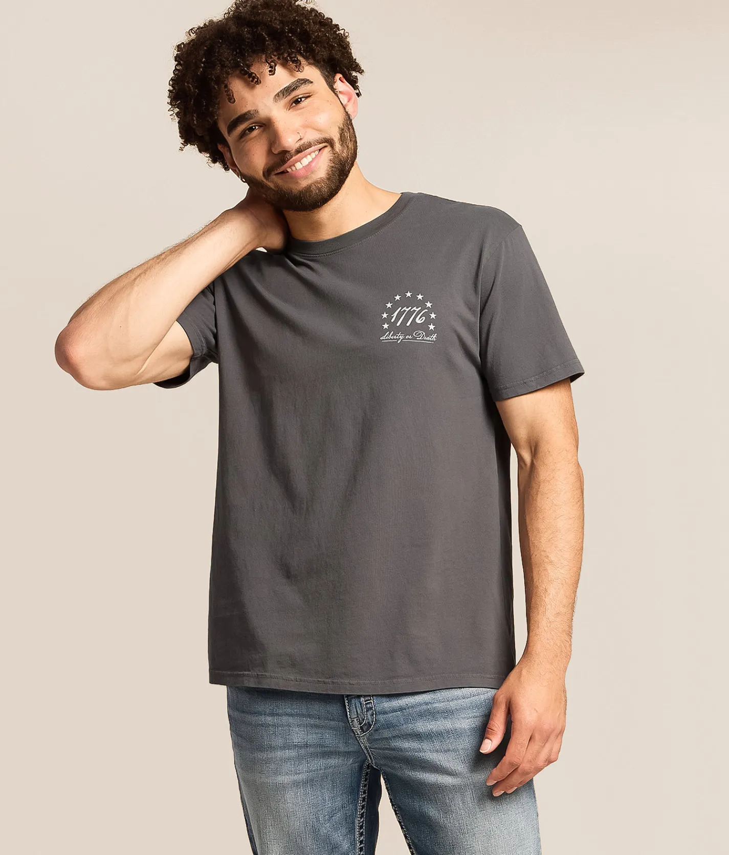 Tops|Graphic T-Shirts | Howitzer Liberty T-Shirt Turbulence